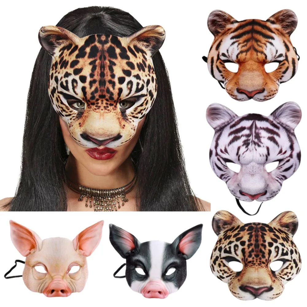 Respirator Half Face - 3D Animal Mask Halloween Masquerade Ball