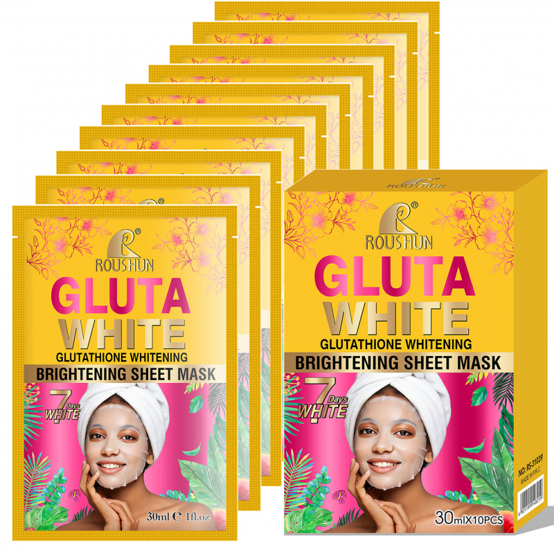 Face Mask Storage Box - Gluta White Facial Mask Facial Care