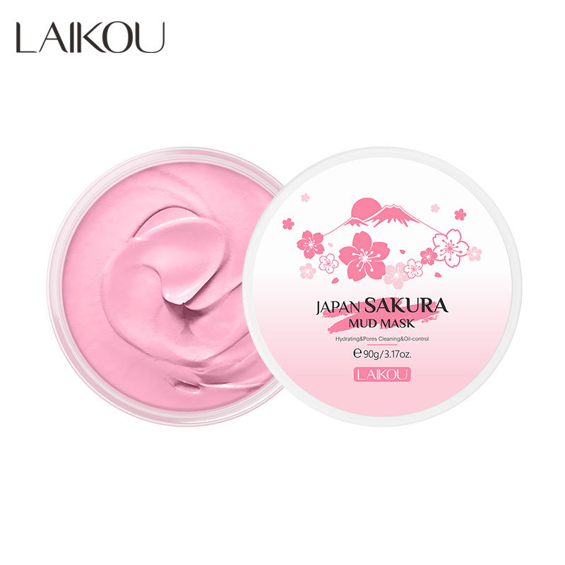 Dust Mask Construction - LAIKOU Sakura Clay Mask 25g/90g Deep