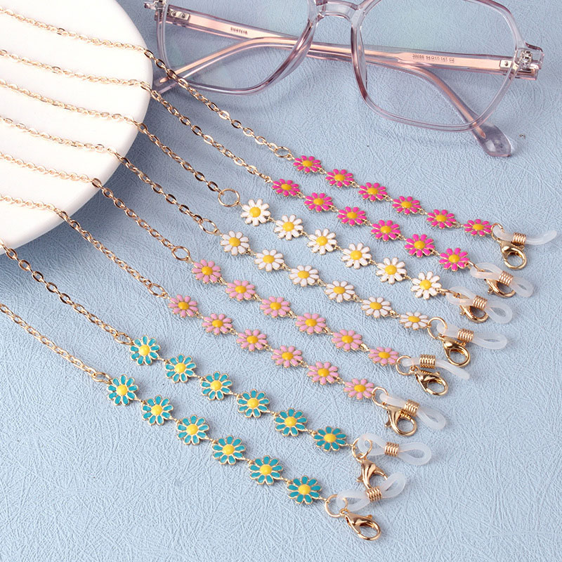 Mask Chain Holder - Stylish Flowers Glasses Chains for Women