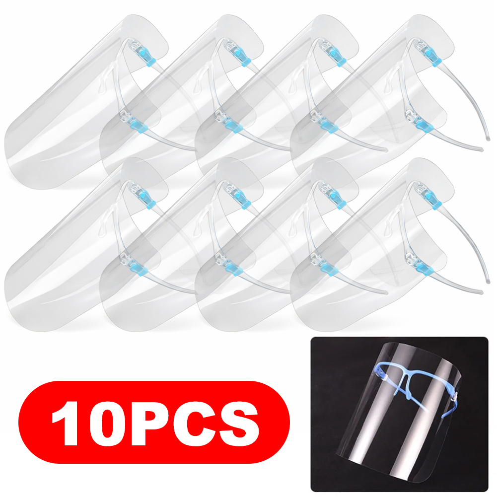 Anti Pollution Mask - 10PCS Face Shield Mask Anti Saliva