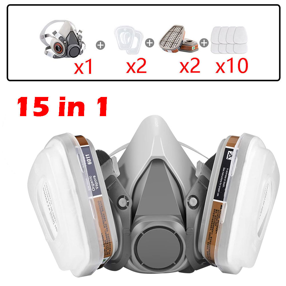 Face Mask Storage Box - Gas Mask 6200 Set Vehicle Painting