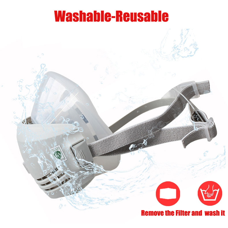 Respirator Half Face - Ốp Chống Bụi Mặt Nạ Mặt