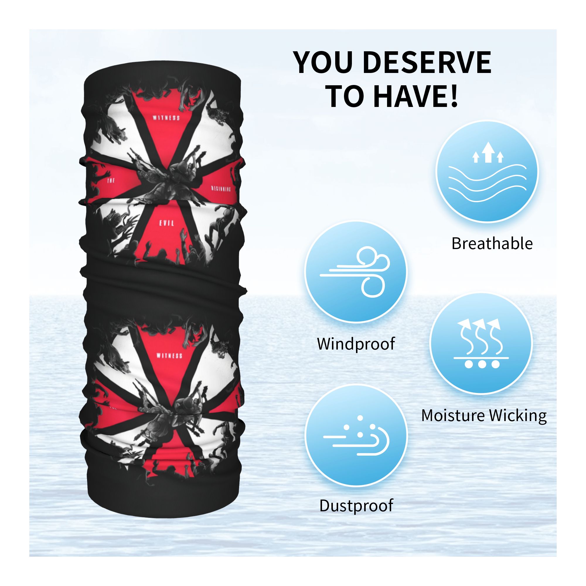 Umbrellas Corporations Residen - đánh giá và giá Neck Gaiter Face Cover