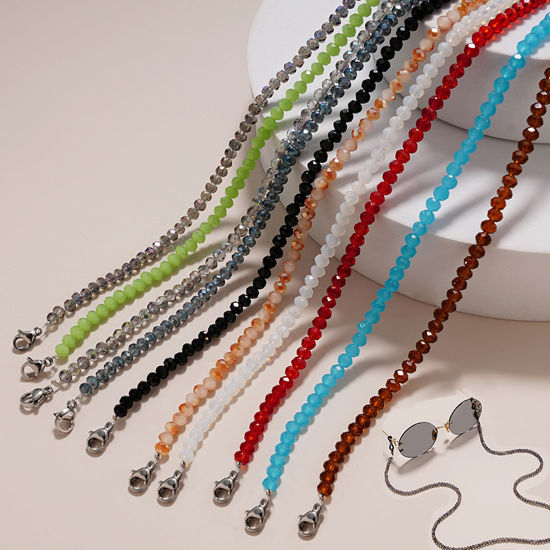 Pha Lê Kính Dây Chuyền Nữ Than - đánh giá và giá Mask Chain Holder