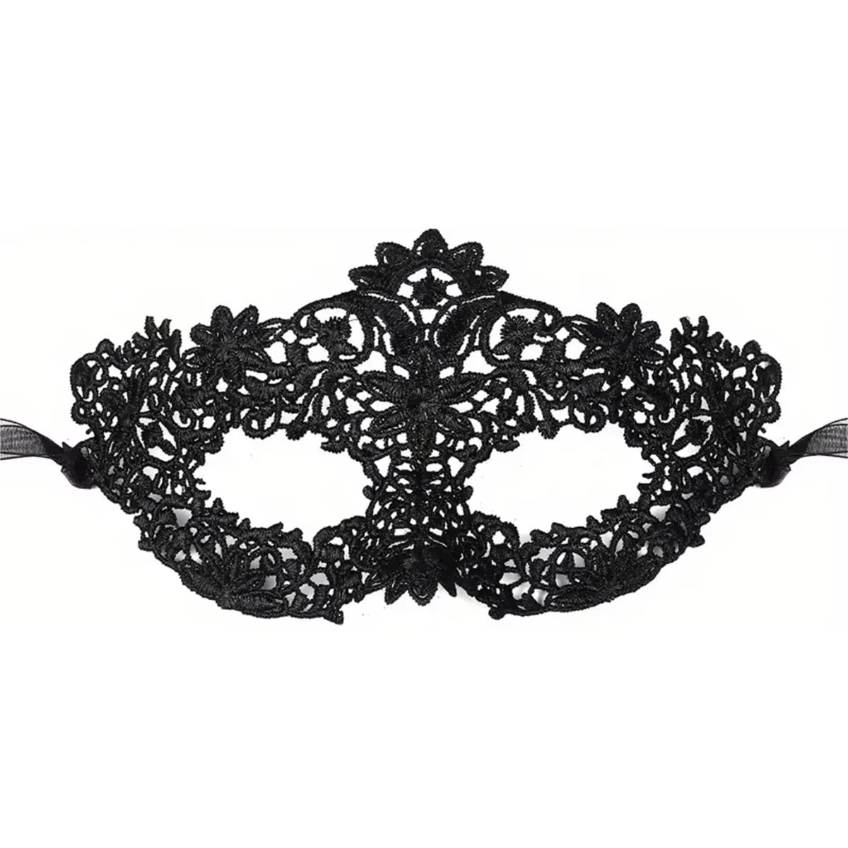 2pcs Elegant Black Lace Masque - đánh giá và giá Black Face Mask Pack