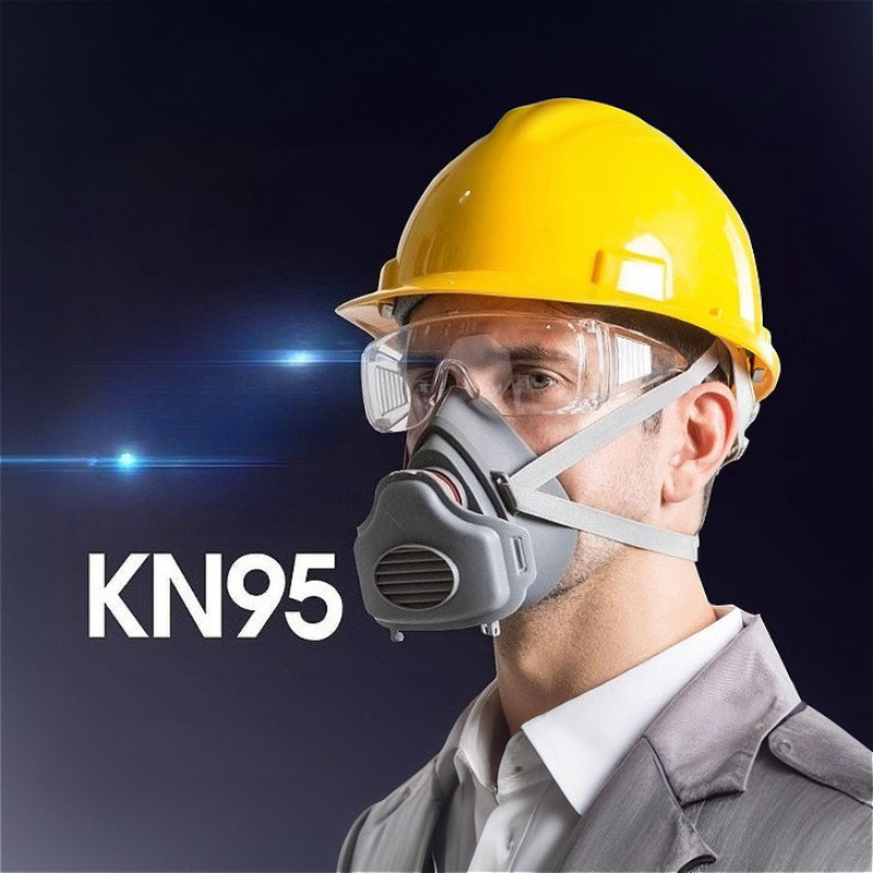 Half Face Dust Mask Dust Respi - đánh giá và giá Kn95 Respirator Mask
