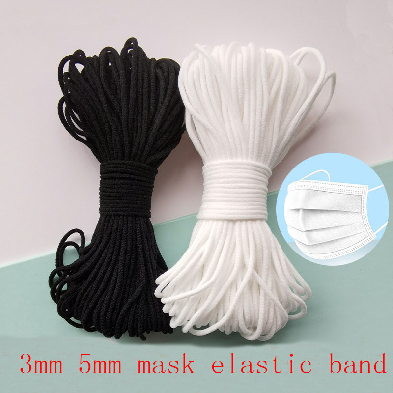 Mặt Nạ Thun Dây 3Mm Tròn Trắng - đánh giá và giá Mask Lanyard Adjustable