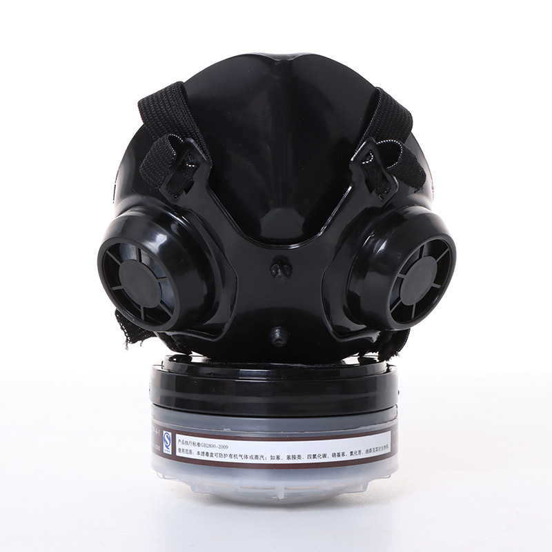 New Half Face Black Gas Mask R - đánh giá và giá Dust Mask Construction