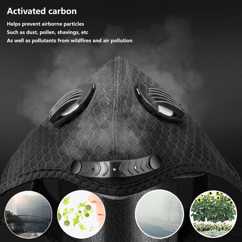 SHIZIWANGRI Cycling Face Mask  - đánh giá và giá Anti Pollution Mask