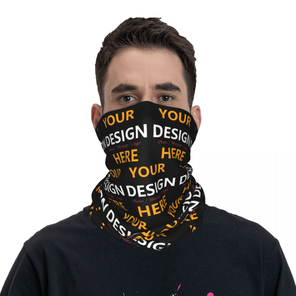 Custom Your Design Here Bandan - đánh giá và giá Neck Gaiter Face Cover