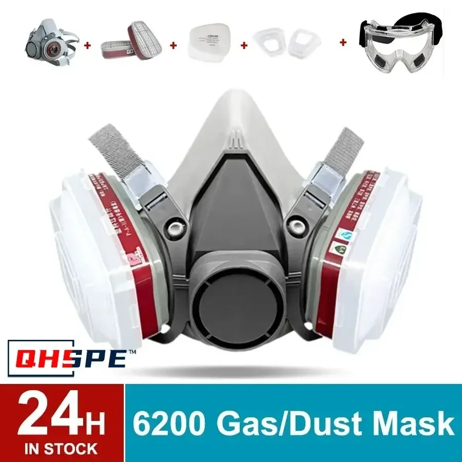 Original 6200 Respirator Reusa - đánh giá và giá Dust Mask Construction