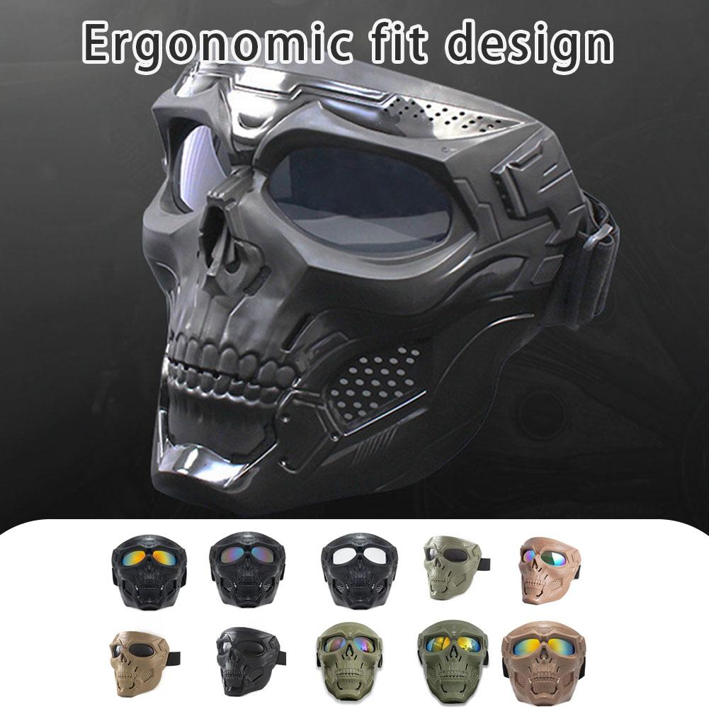 Creative Skull Motorcycle Ridi - đánh giá và giá Mask Lanyard Adjustable