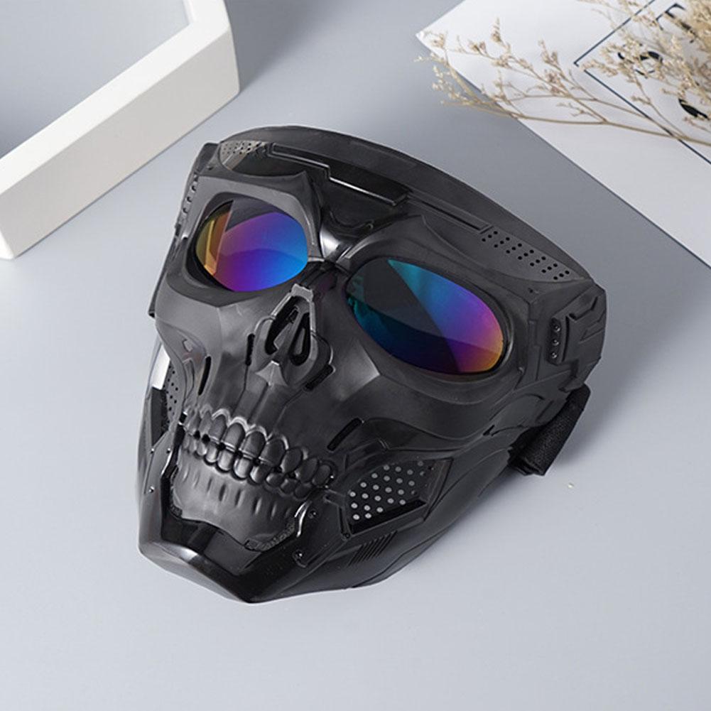 Creative Skull Motorcycle Ridi - đánh giá và giá Mask Lanyard Adjustable
