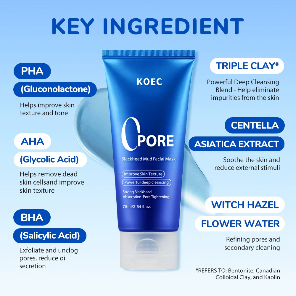 75ml KOEC Zero Pore Blackhead  - đánh giá và giá Dust Mask Construction