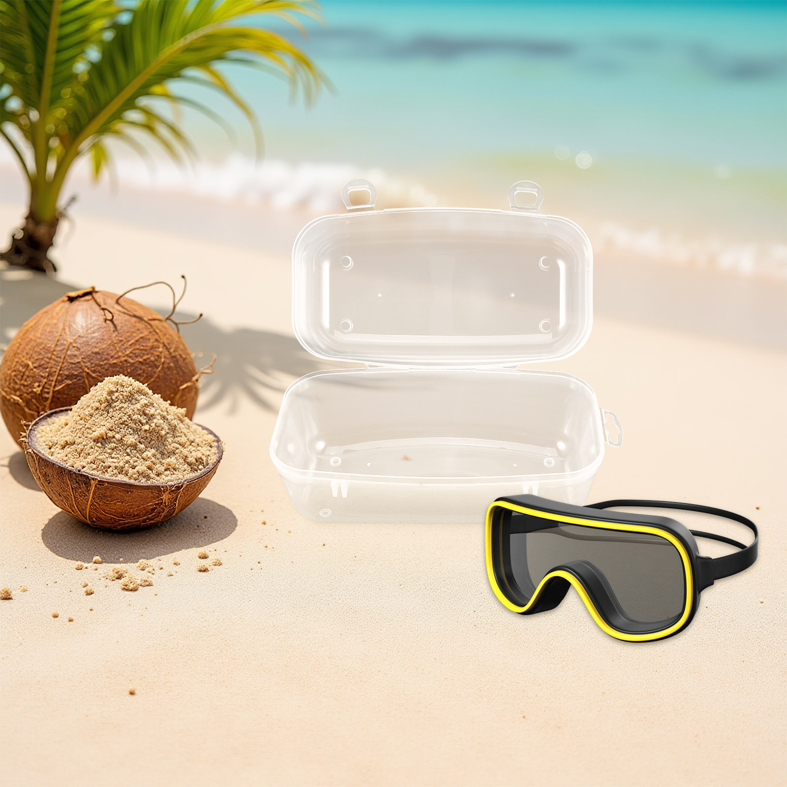 Snorkel Mask Case Rugged Water - đánh giá và giá Mask Case Hard Shell