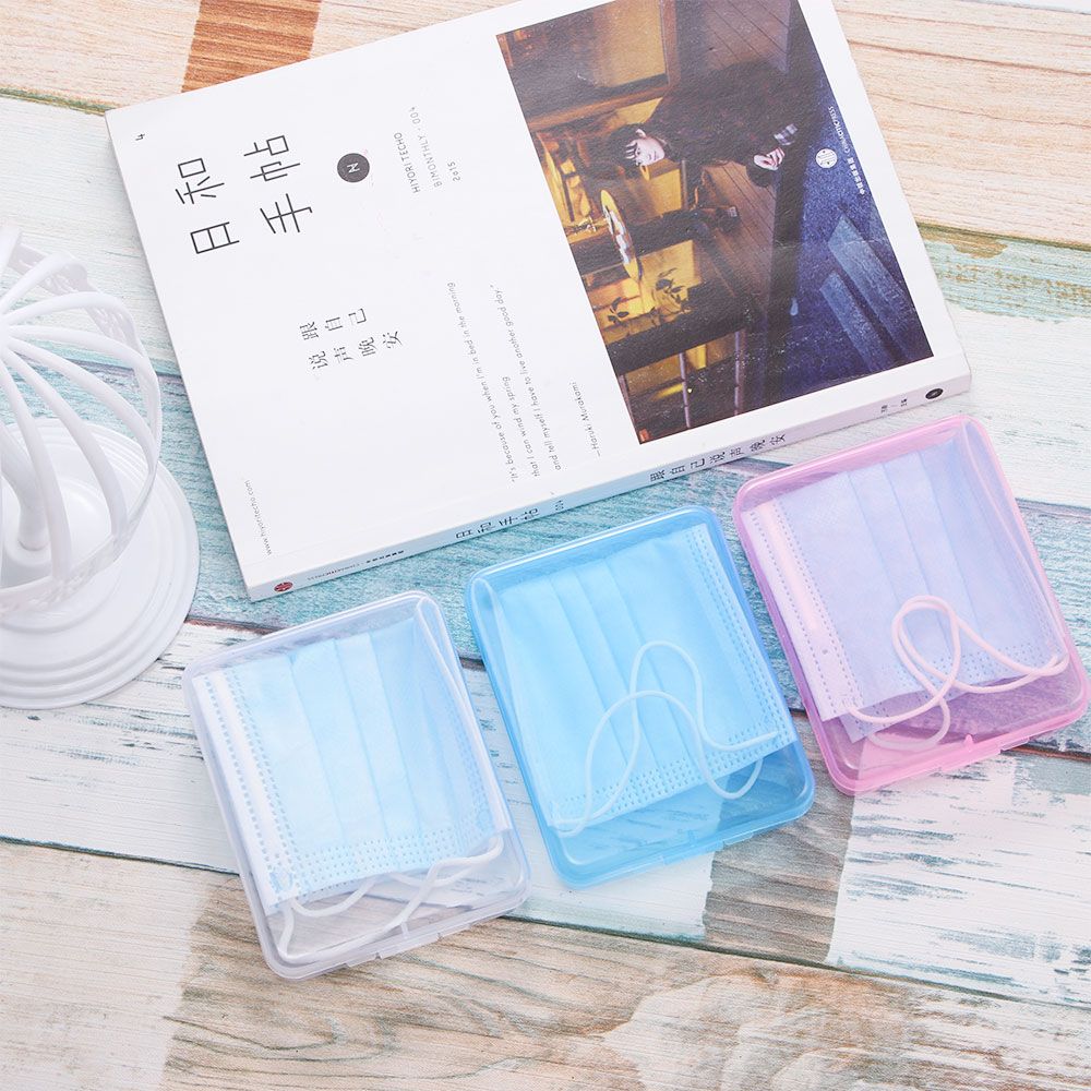 Protection Rectangle Container - đánh giá và giá Face Mask Storage Box