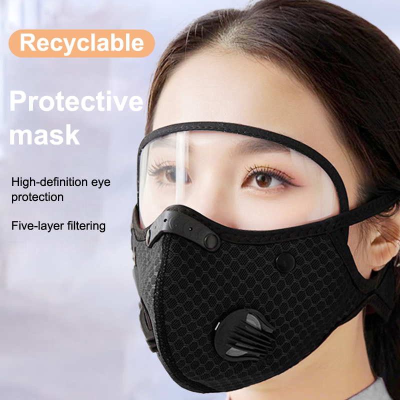New Cycling Face Mask With Fil - đánh giá và giá Anti Pollution Mask