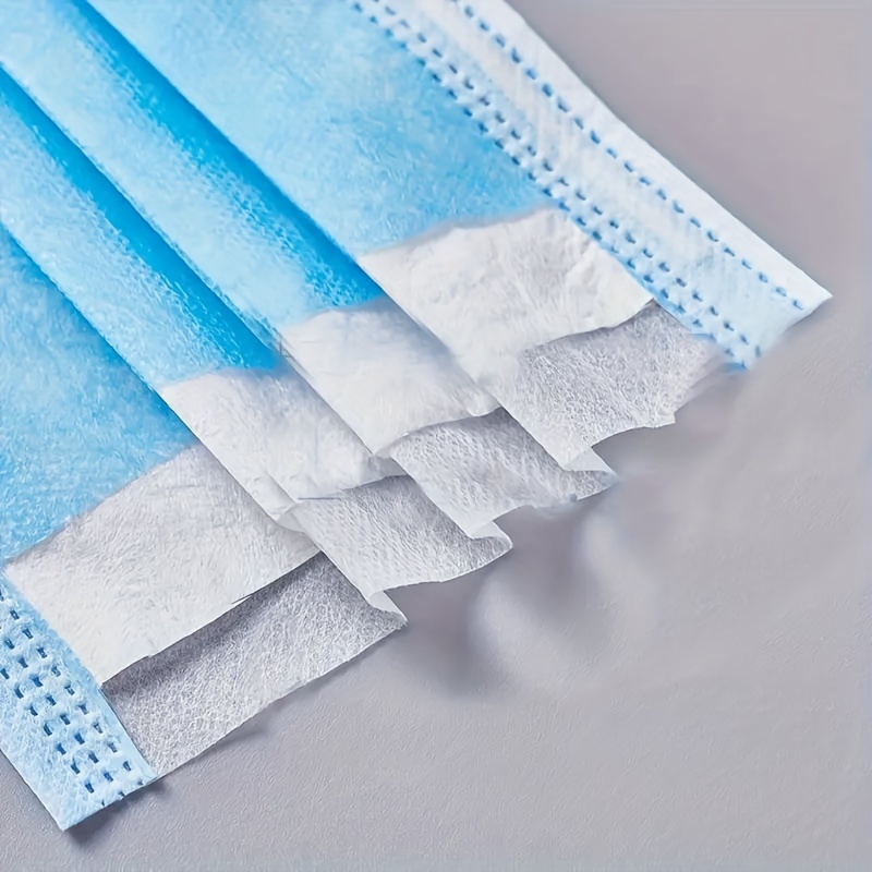 200Pcs Thickened Blue Disposab - đánh giá và giá Disposable Mask Blue