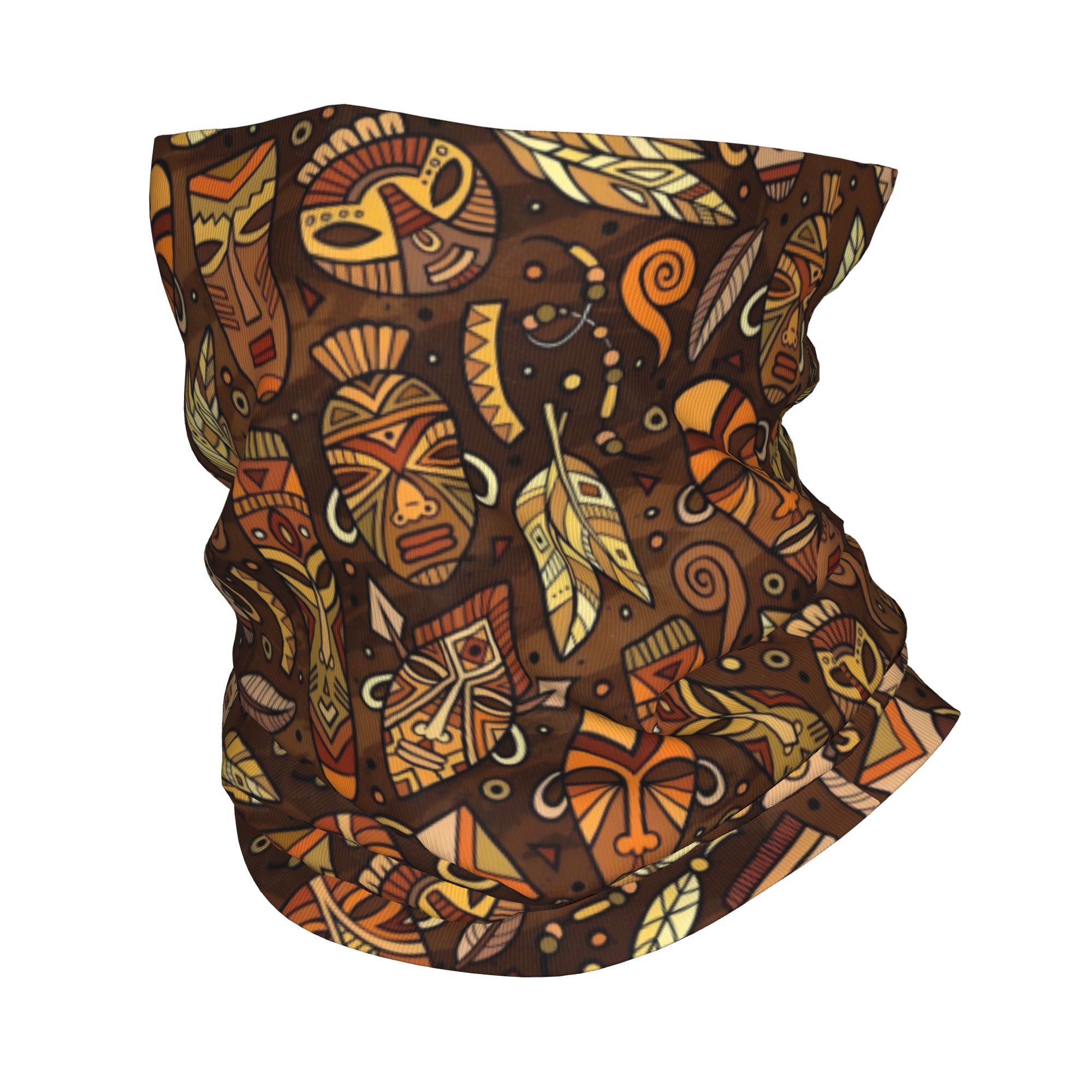 Custom Tribal Mask Pattern Ban - đánh giá và giá Neck Gaiter Face Cover