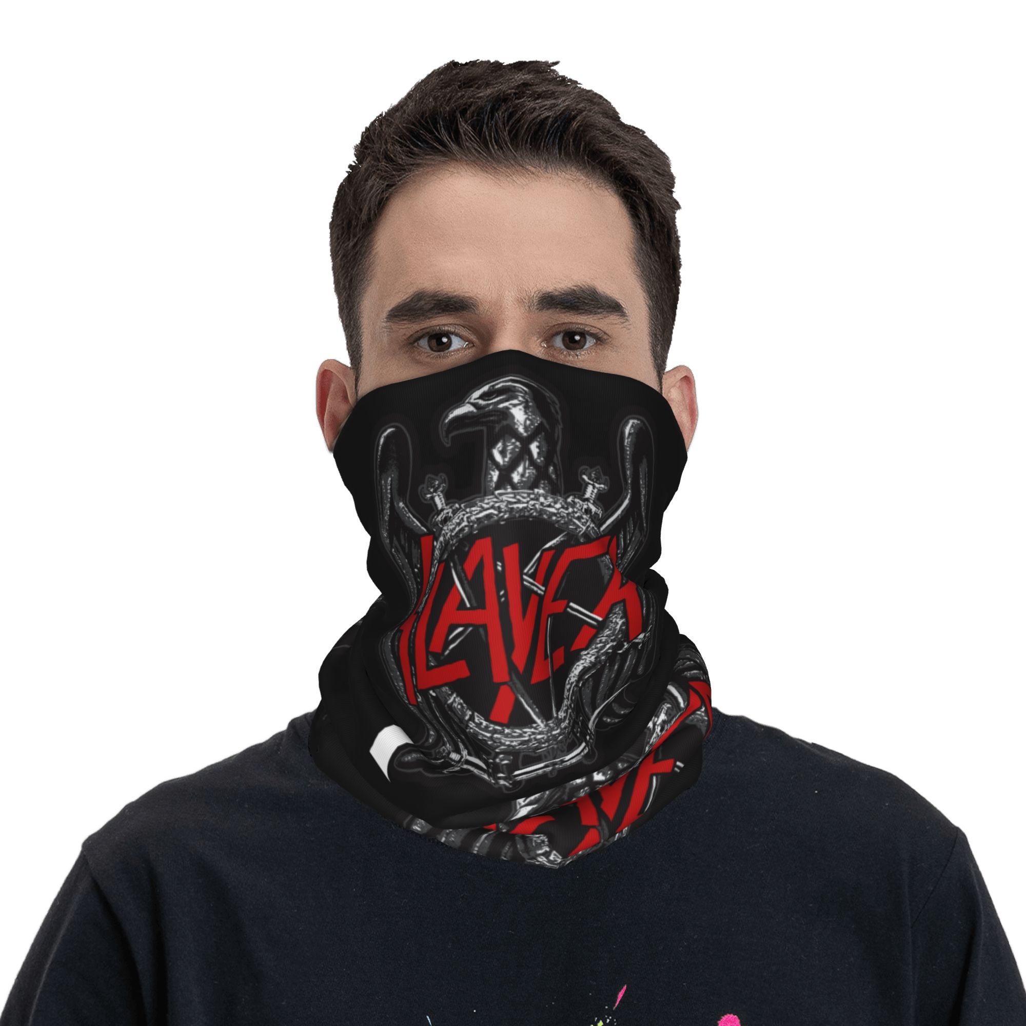 Custom Slayers Logo Bandana Ne - đánh giá và giá Neck Gaiter Face Cover