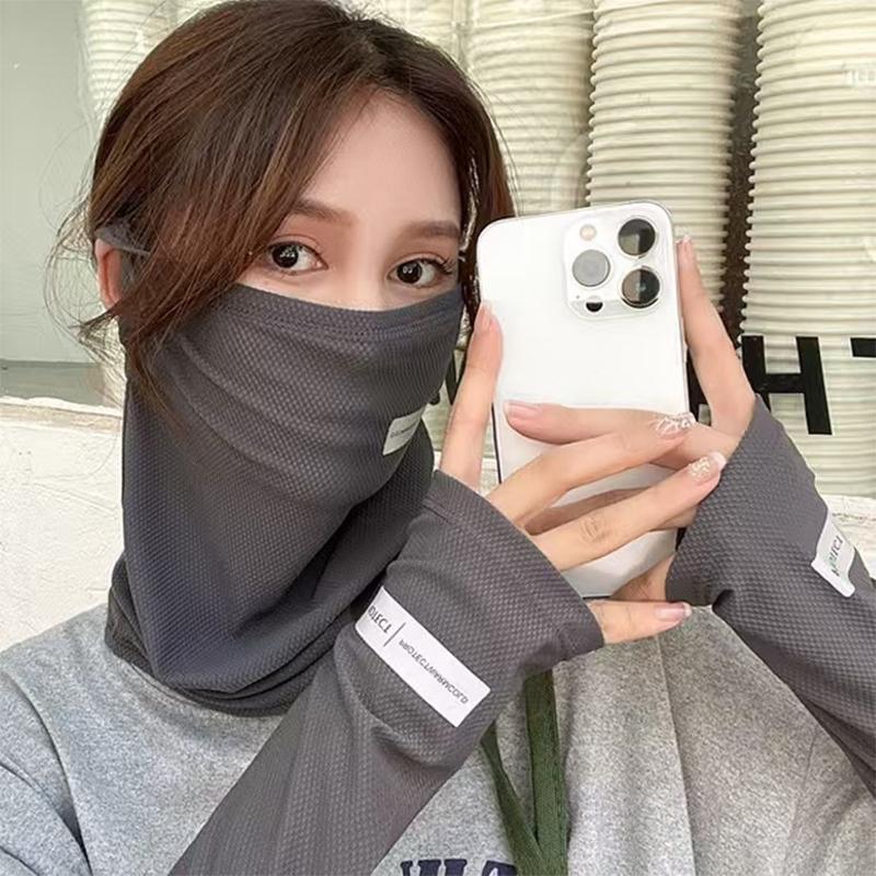 Ice Silk Sun Protection Set*Fa - đánh giá và giá Sports Mask Breathable