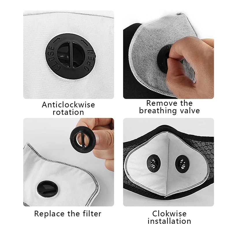 Cycling Dustproof PM2.5 Active - đánh giá và giá Anti Pollution Mask