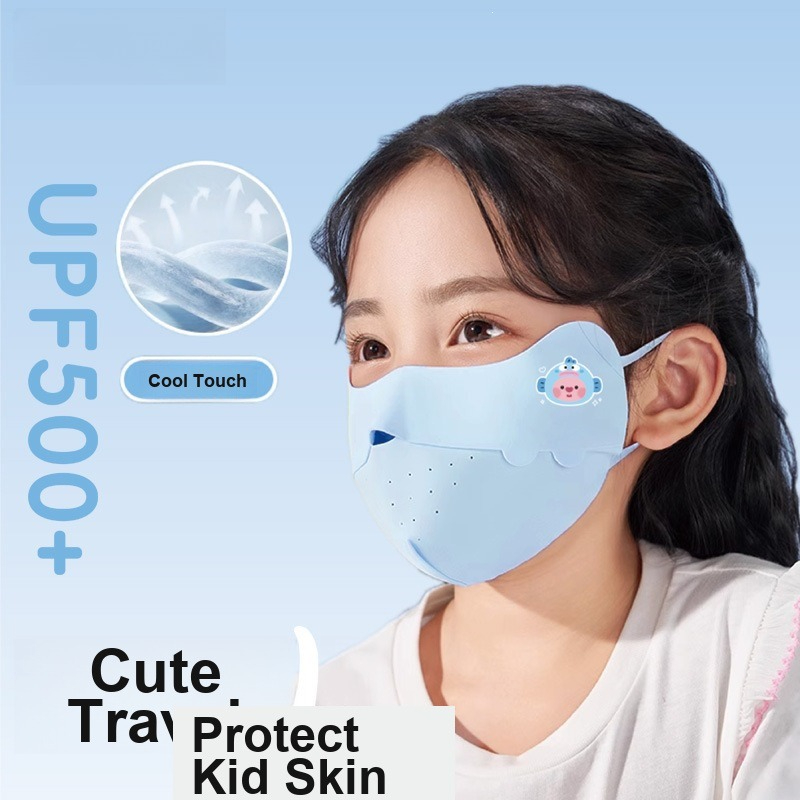 Kids Ice Silk Face Mask Cute P - đánh giá và giá Kids Face Mask