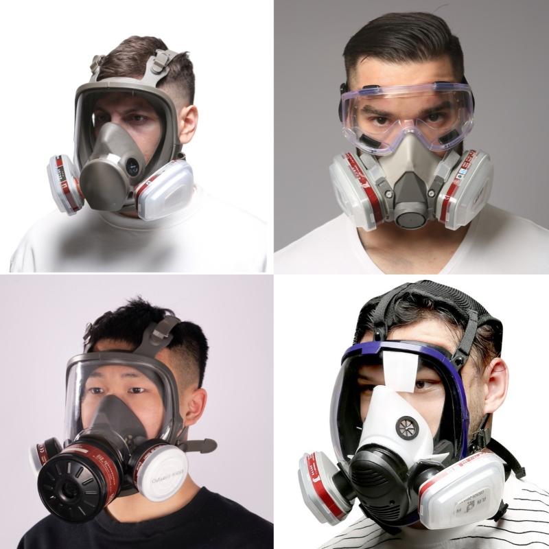 1 Set Half Face Dust Mask New  - đánh giá và giá Respirator Half Face