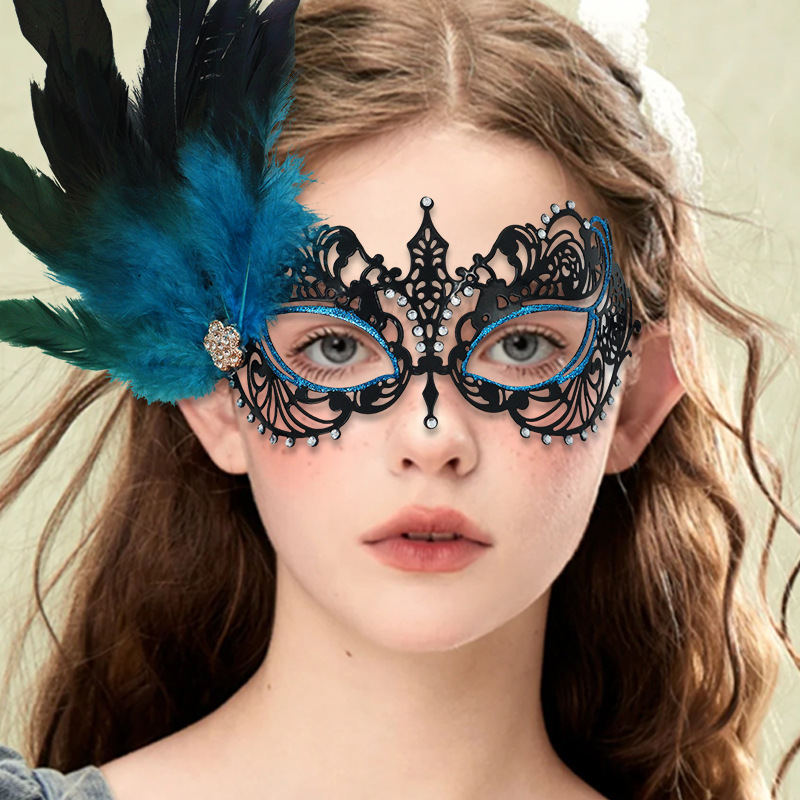 Halloween Half Face Mask with  - đánh giá và giá Kids Face Mask
